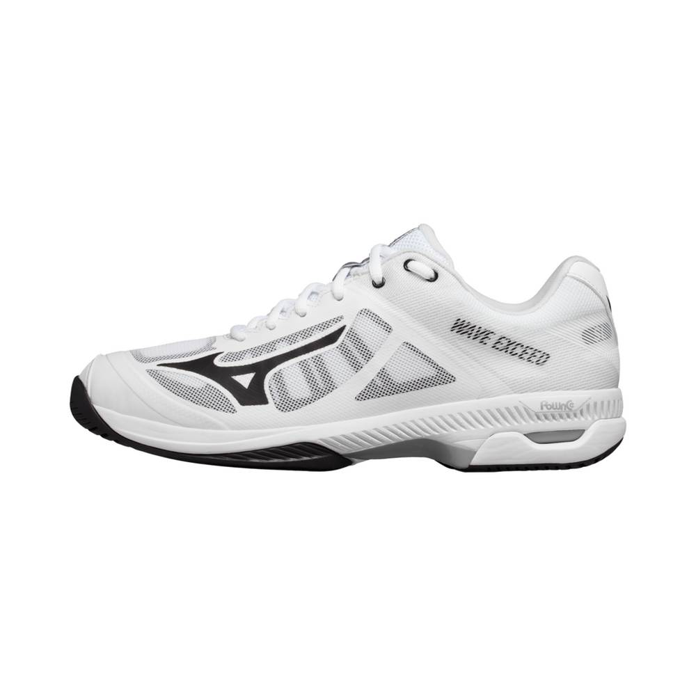 Panske Tenisove Topanky Mizuno Wave Exceed SL AC Biele/Čierne Vypredaj QKYV46903